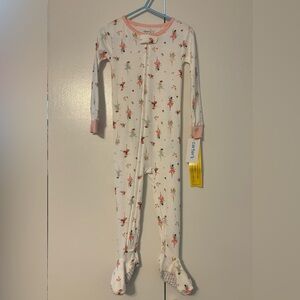NWT Carters Fairy Print Sleeper 2T
